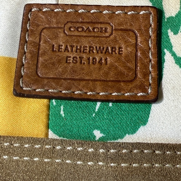 Vintage Coach Patchwork Hand Bag y2k - Picture 7 of 15